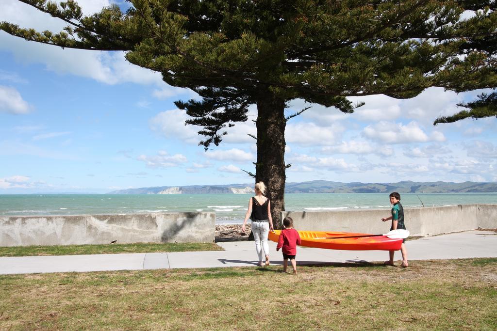 גיסבורן Waikanae Beach Top 10 Holiday Park מראה חיצוני תמונה